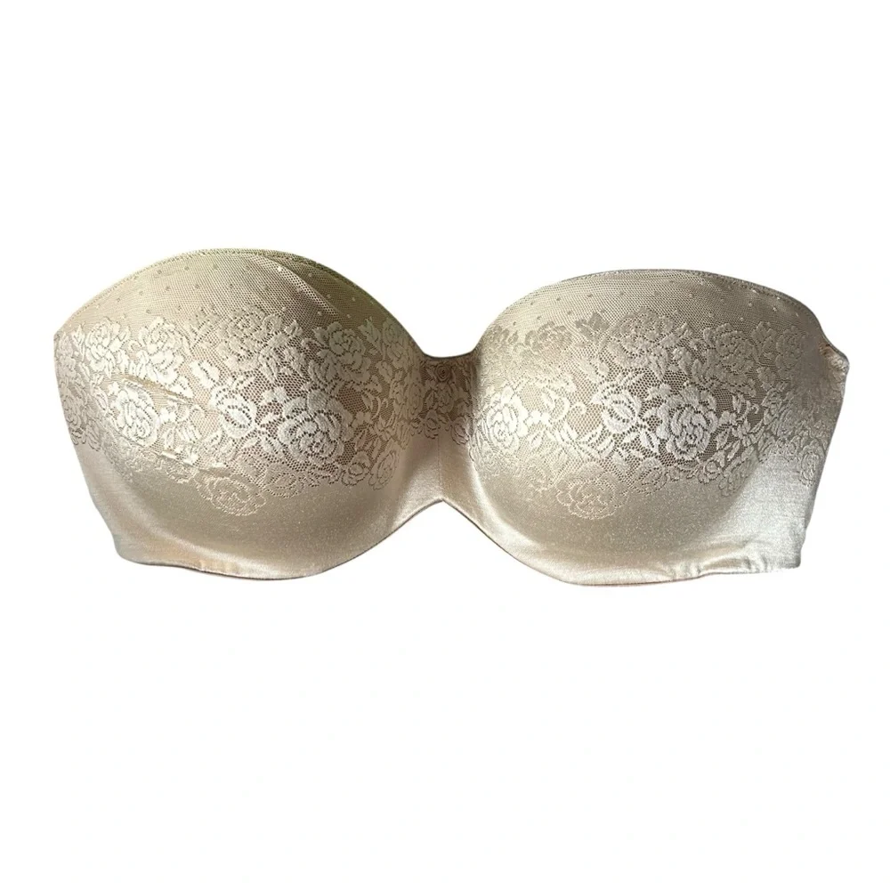 Soma 44DDD stunning support strapless bra molded cups support multi way strap - Picture 2 of 8